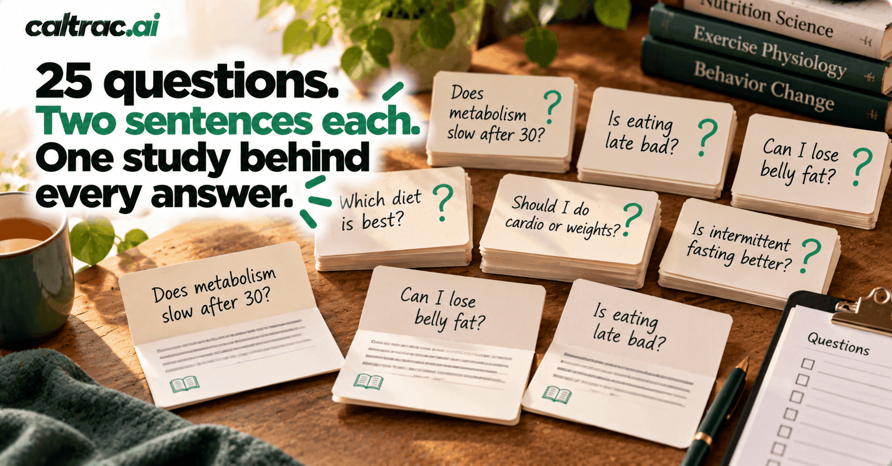 25 Weight-Loss Questions a Dietitian Gets Asked Every Week, Answered in Two Sentences Each With the Trial Behind the Answer
