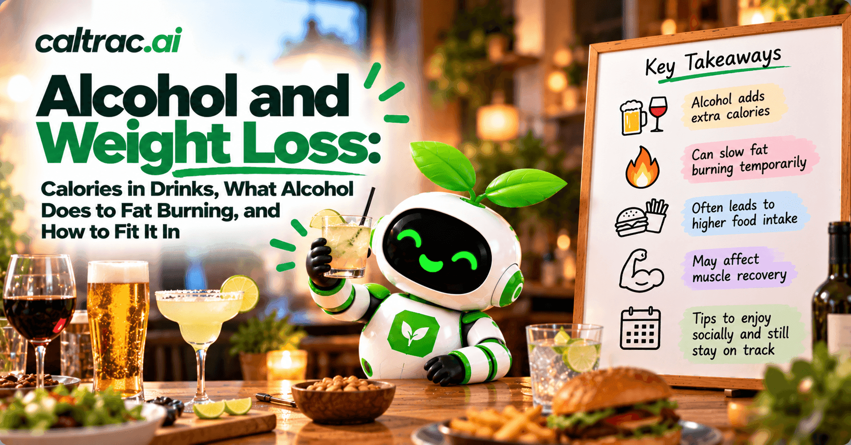 Alcohol and Weight Loss: Calories in Drinks, What Alcohol Does to Fat Burning, and How to Fit It In