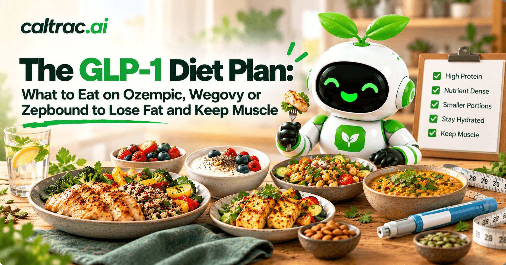 The GLP-1 Diet Plan: What to Eat on Ozempic, Wegovy or Zepbound to Lose Fat and Keep Muscle